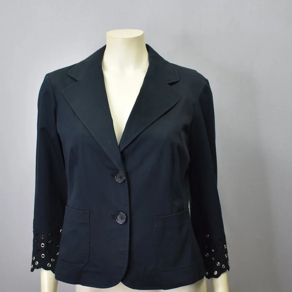 MICHAEL‎ KORS TWO BUTTONS BLAZER JACKET  SZ 10